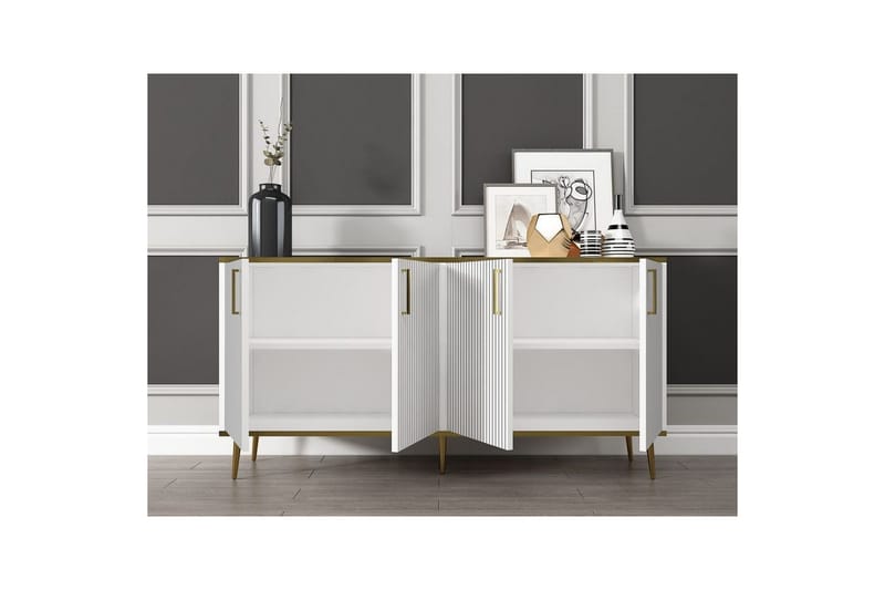 Lacus Konsollbord 150 cm - Vit - Möbler - Vardagsrum - Soffbord & vardagsrumsbord - Avlastningsbord & konsolbord