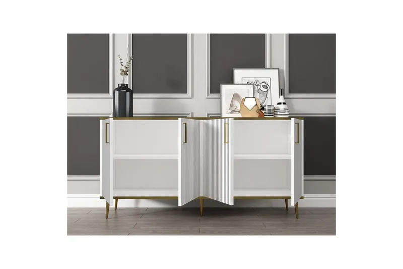 Lacus Konsollbord 150 cm - Vit - Möbler - Vardagsrum - Soffbord & vardagsrumsbord - Avlastningsbord & konsolbord