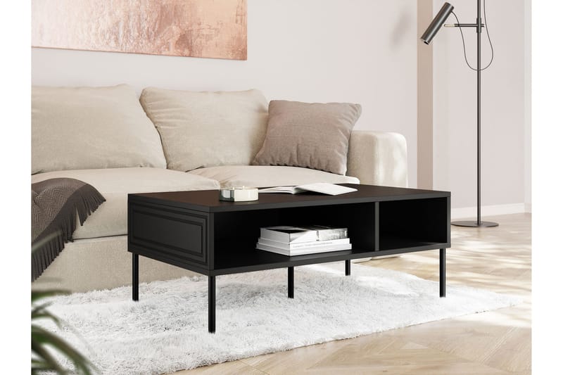 Laholm Soffbord 110 cm - Svart - Möbler - Vardagsrum - Soffbord & vardagsrumsbord - Soffbord