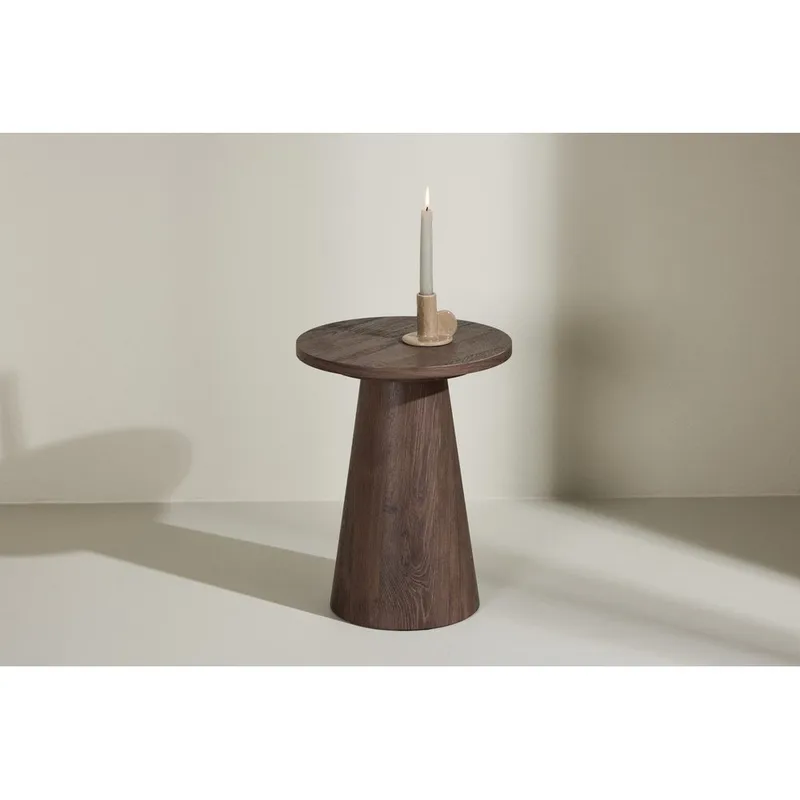 Lanzo Sidobord 35 cm - Suede - Möbler - Vardagsrum - Soffbord & vardagsrumsbord - Sidobord & lampbord