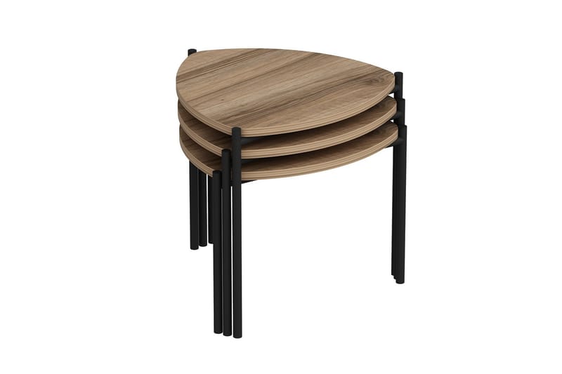 Lenny Satsbord - Valnöt - Möbler - Vardagsrum - Soffbord & vardagsrumsbord - Satsbord