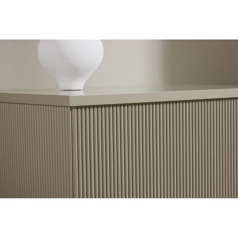 Lenox Sidobord 80 cm - Beige - Möbler - Vardagsrum - Soffbord & vardagsrumsbord - Sidobord & lampbord