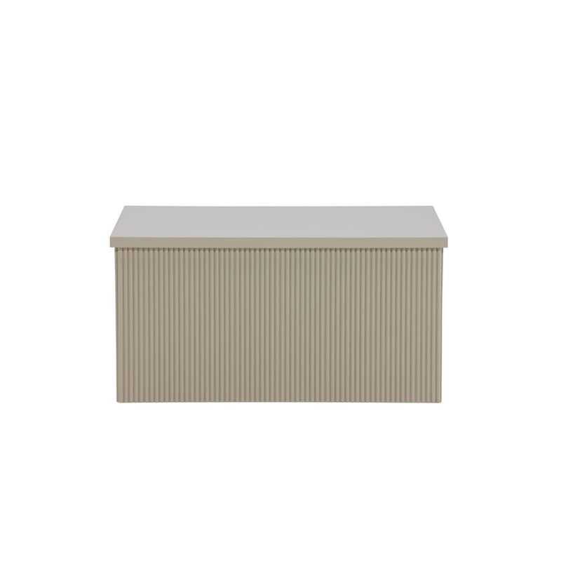 Lenox Sidobord 80 cm - Beige - Möbler - Vardagsrum - Soffbord & vardagsrumsbord - Sidobord & lampbord