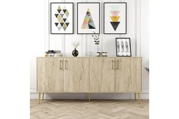 Levents Konsollbord 180 cm - Beige - Möbler - Vardagsrum - Soffbord & vardagsrumsbord - Avlastningsbord & konsolbord