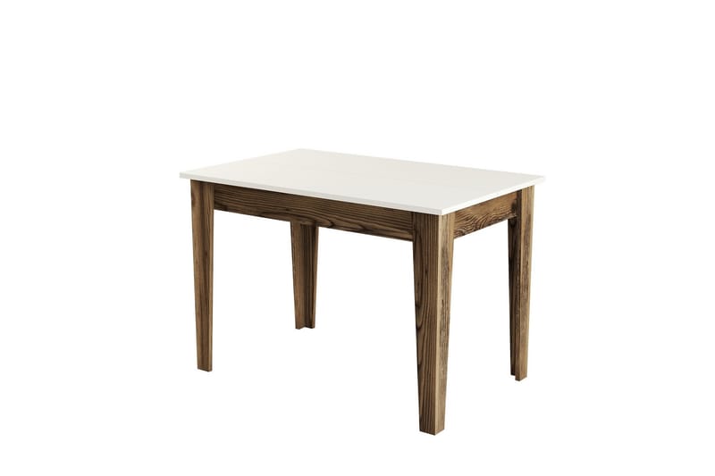 LEVENTS Matbord 110x72 cm Brun/Beige - Möbler - Matplats - Matbord & köksbord