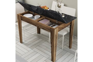 Levents Matbord 110x72 cm Brun/Svart - Hanah Home - Möbler - Matplats - Matbord & köksbord