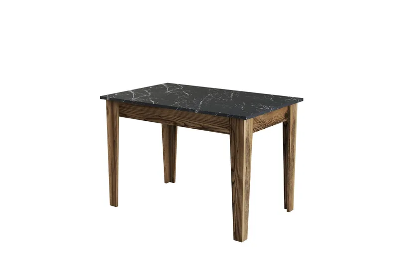 Levents Matbord 110x72 cm Brun/Svart - Hanah Home - Möbler - Matplats - Matbord & köksbord