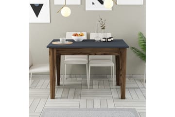 Levents Matbord 110x72 cm Brun/Svart - Hanah Home - Möbler - Matplats - Matbord & köksbord