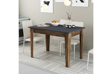 Levents Matbord 110x72 cm Brun/Svart - Hanah Home - Möbler - Matplats - Matbord & köksbord