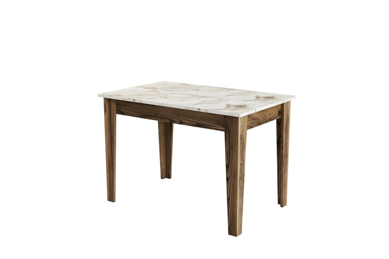 Levents Matbord 110x72 cm Brun/Vit - Hanah Home - Möbler - Matplats - Matbord & köksbord