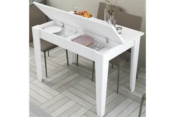 Levents Matbord 110x72 cm Vit - Hanah Home - Möbler - Matplats - Matbord & köksbord