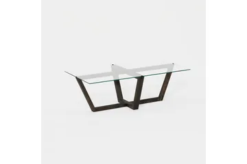 Liepene Soffbord 105x65 cm Svart - Hanah Home - Möbler - Vardagsrum - Soffbord & vardagsrumsbord - Soffbord