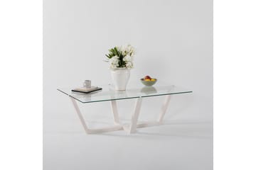 Liepene Soffbord 105x65 cm Vit - Hanah Home - Möbler - Vardagsrum - Soffbord & vardagsrumsbord - Soffbord
