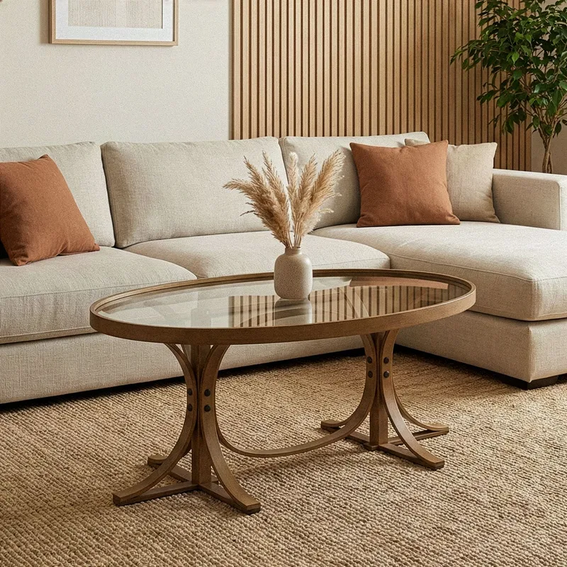 Lirena Soffbord 112 cm - Valnöt - Möbler - Vardagsrum - Soffbord & vardagsrumsbord - Soffbord