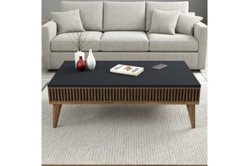 Lissione Soffbord 105 cm - Valnöt/Antracit - Möbler - Vardagsrum - Soffbord & vardagsrumsbord - Soffbord
