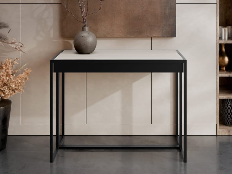 Lofte Konsolbord 104 cm - svart, beige - Möbler - Vardagsrum - Soffbord & vardagsrumsbord - Avlastningsbord & konsolbord