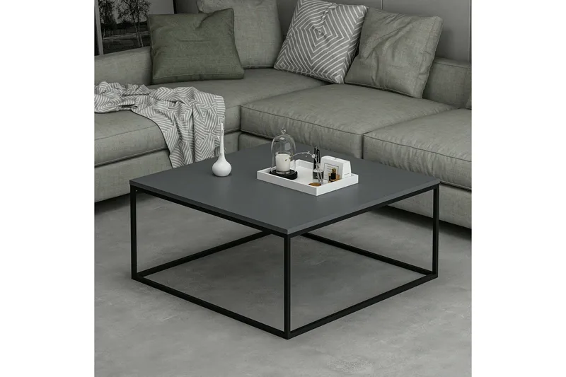 Loni Soffbord 90 cm - Antracit - Möbler - Vardagsrum - Soffbord & vardagsrumsbord - Soffbord