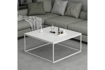 Loni Soffbord 90 cm - Vit - Möbler - Vardagsrum - Soffbord & vardagsrumsbord - Soffbord