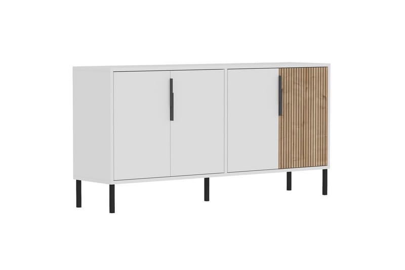 Lorien Konsollbord 150 cm - Vit/Ek - Möbler - Vardagsrum - Soffbord & vardagsrumsbord - Avlastningsbord & konsolbord