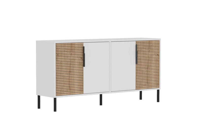 Lorien Konsollbord 150 cm - Vit/Ek - Möbler - Vardagsrum - Soffbord & vardagsrumsbord - Avlastningsbord & konsolbord