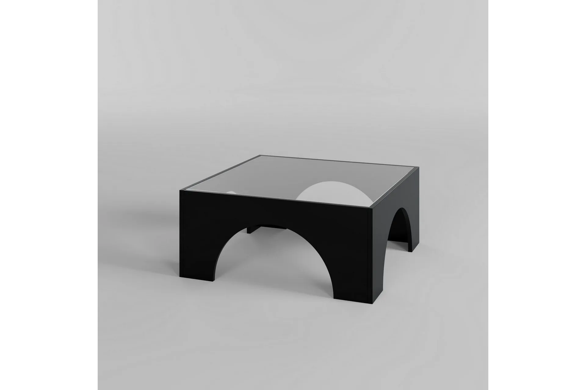 lowan soffbord 80 cm - svart