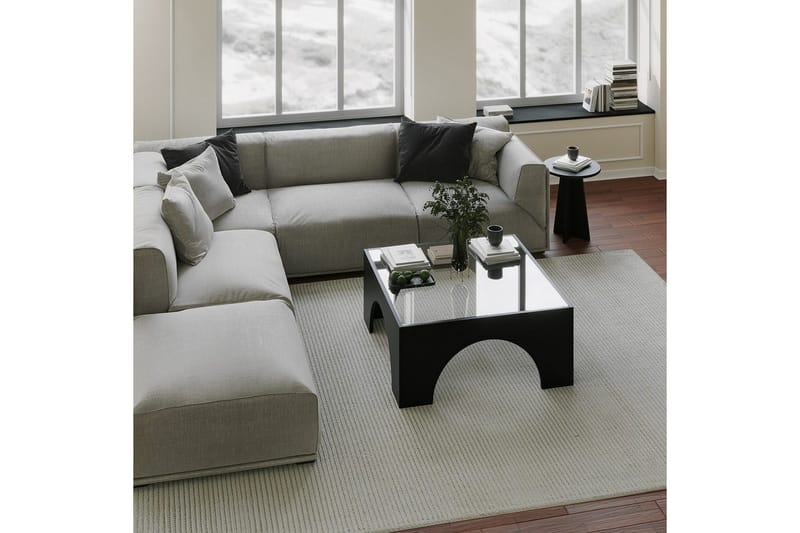 Lowan Soffbord 80 cm - Svart - Möbler - Vardagsrum - Soffbord & vardagsrumsbord - Soffbord