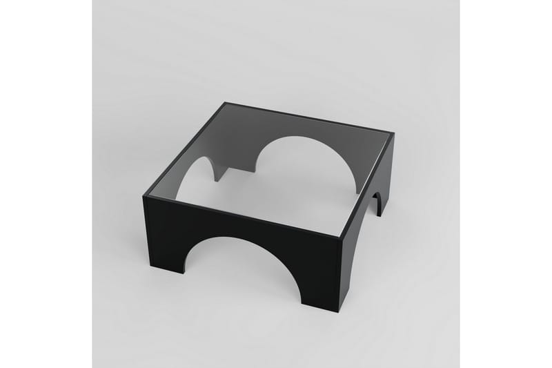 Lowan Soffbord 80 cm - Svart - Möbler - Vardagsrum - Soffbord & vardagsrumsbord - Soffbord