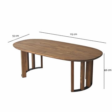 Lumor Soffbord 120x40x60 cm - Antracit - Möbler - Vardagsrum - Soffbord & vardagsrumsbord - Soffbord