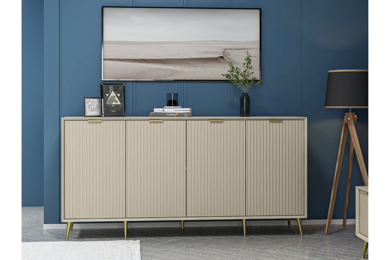 Luxe Konsollbord 180 cm - Sandsten - Möbler - Vardagsrum - Soffbord & vardagsrumsbord - Avlastningsbord & konsolbord