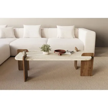Lyren Soffbord 120 cm - Brun/Mörkbrun - Möbler - Vardagsrum - Soffbord & vardagsrumsbord - Soffbord