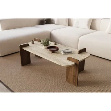 Lyren Soffbord 120 cm - Brun/Mörkbrun - Möbler - Vardagsrum - Soffbord & vardagsrumsbord - Soffbord