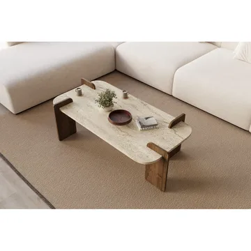 Lyren Soffbord 120 cm - Brun/Mörkbrun - Möbler - Vardagsrum - Soffbord & vardagsrumsbord - Soffbord