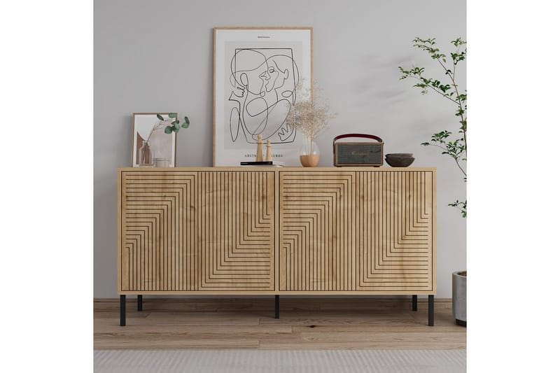 Lyric Konsollbord 150 cm - Ek - Möbler - Vardagsrum - Soffbord & vardagsrumsbord - Avlastningsbord & konsolbord