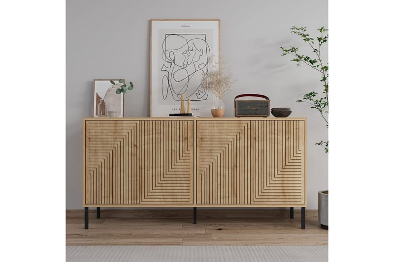 Lyric Konsollbord 150 cm - Ek - Möbler - Vardagsrum - Soffbord & vardagsrumsbord - Avlastningsbord & konsolbord