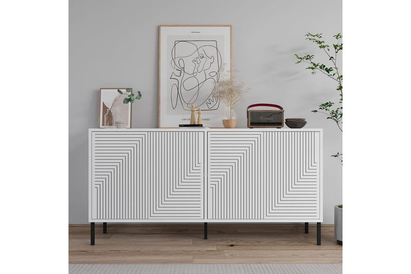 Lyric Konsollbord 150 cm - Vit - Möbler - Vardagsrum - Soffbord & vardagsrumsbord - Avlastningsbord & konsolbord