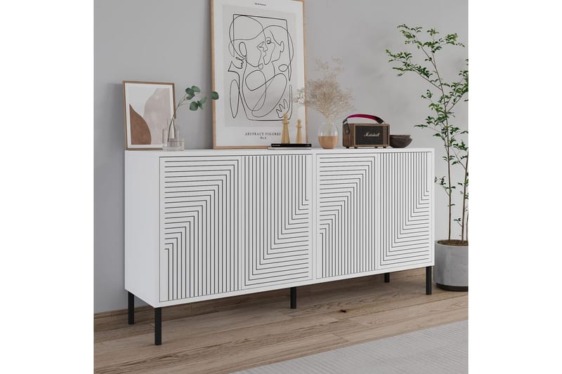 Lyric Konsollbord 150 cm - Vit - Möbler - Vardagsrum - Soffbord & vardagsrumsbord - Avlastningsbord & konsolbord