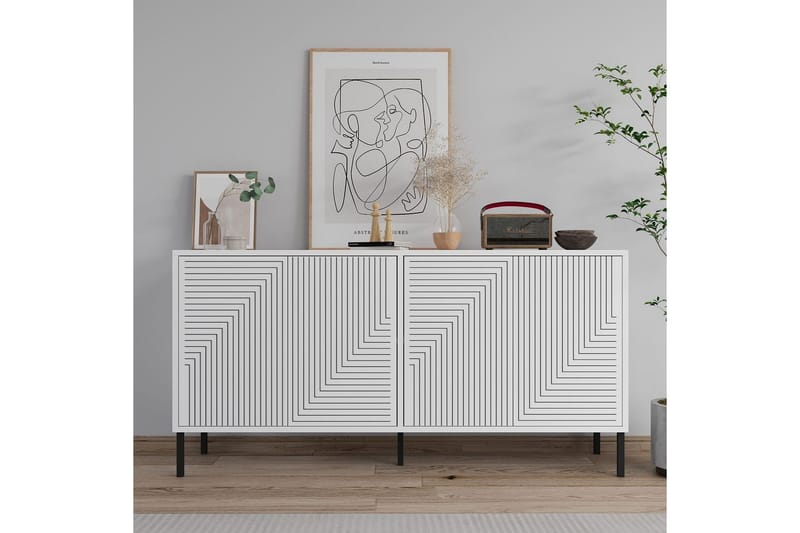 Lyric Konsollbord 150 cm - Vit - Möbler - Vardagsrum - Soffbord & vardagsrumsbord - Avlastningsbord & konsolbord