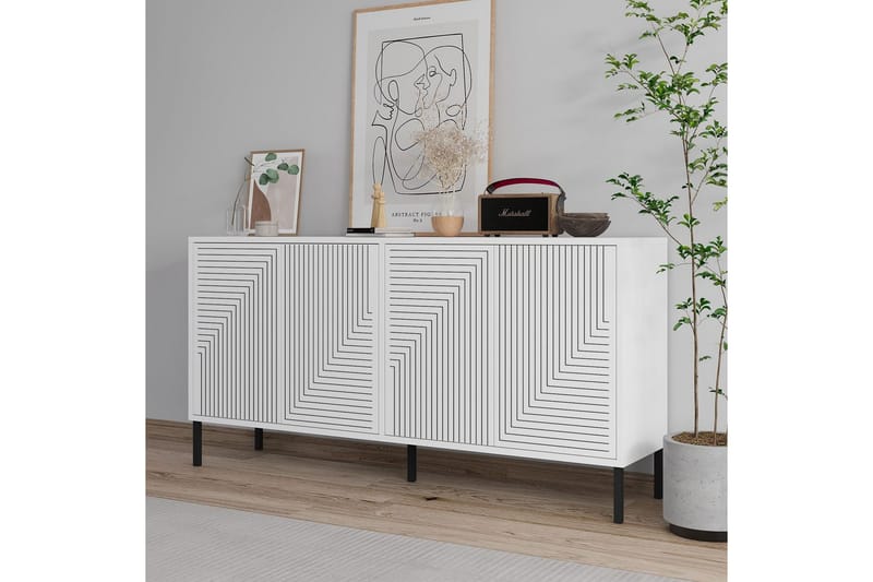 Lyric Konsollbord 150 cm - Vit - Möbler - Vardagsrum - Soffbord & vardagsrumsbord - Avlastningsbord & konsolbord