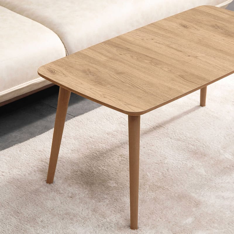 Lyvenn Soffbord 100 cm Rektangulär - Ek - Möbler - Vardagsrum - Soffbord & vardagsrumsbord - Soffbord