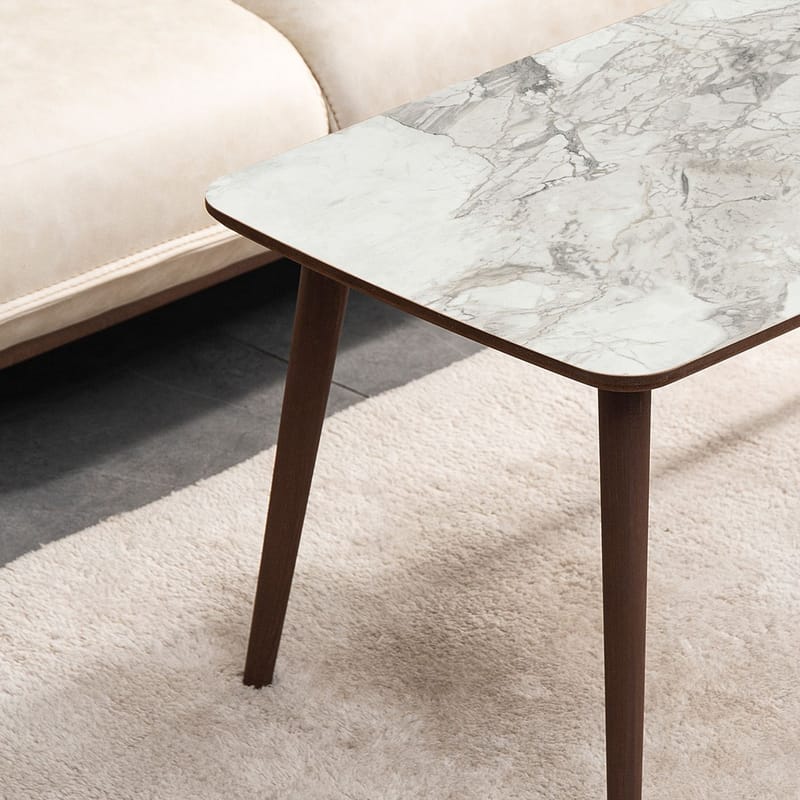 Lyvenn Soffbord 100 cm Rektangulär - Vit - Möbler - Vardagsrum - Soffbord & vardagsrumsbord - Soffbord