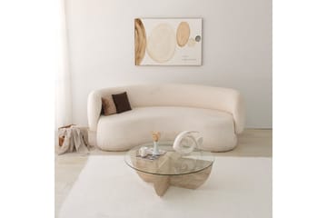 Makhan Soffbord 90 cm - Beige - Möbler - Vardagsrum - Soffbord & vardagsrumsbord - Soffbord