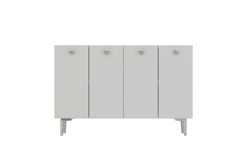 Mangvar Konsollbord 120 cm - Vit/Silver - Möbler - Vardagsrum - Soffbord & vardagsrumsbord - Avlastningsbord & konsolbord