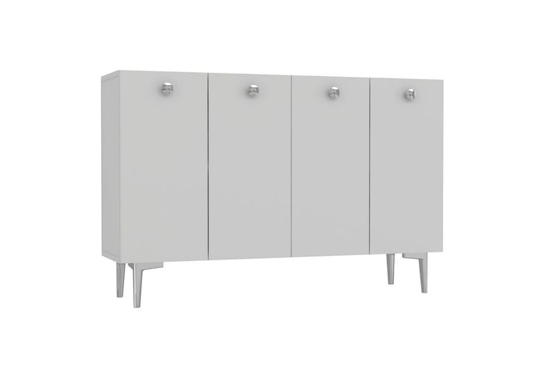 Mangvar Konsollbord 120 cm - Vit/Silver - Möbler - Vardagsrum - Soffbord & vardagsrumsbord - Avlastningsbord & konsolbord