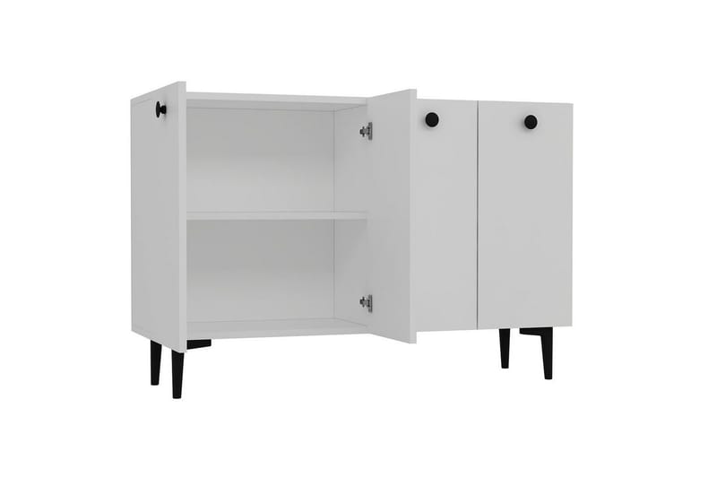 Mangvar Konsollbord 120 cm - Vit/Svart - Möbler - Vardagsrum - Soffbord & vardagsrumsbord - Avlastningsbord & konsolbord