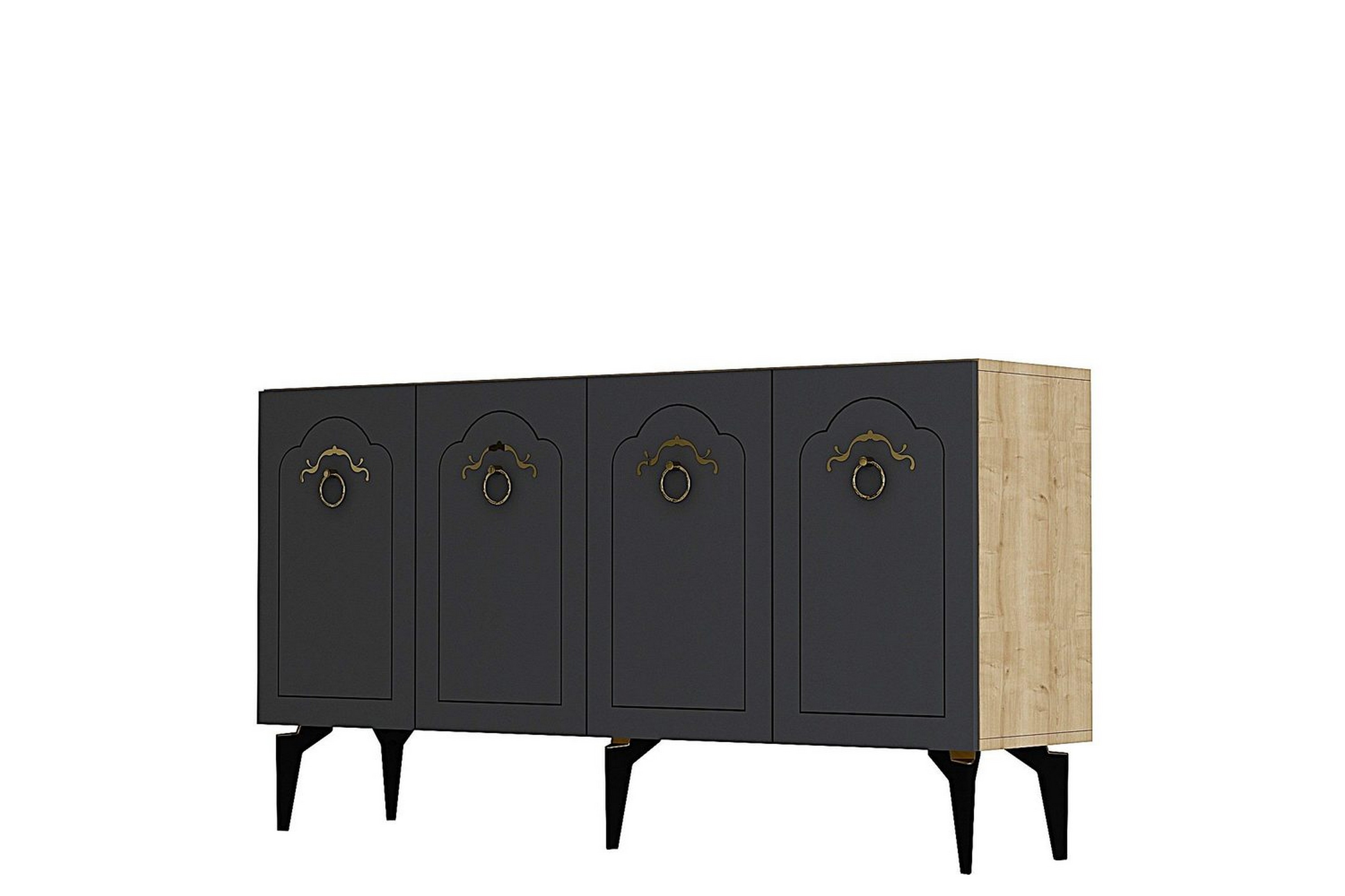 maren konsollbord 150 cm - ek/antracit