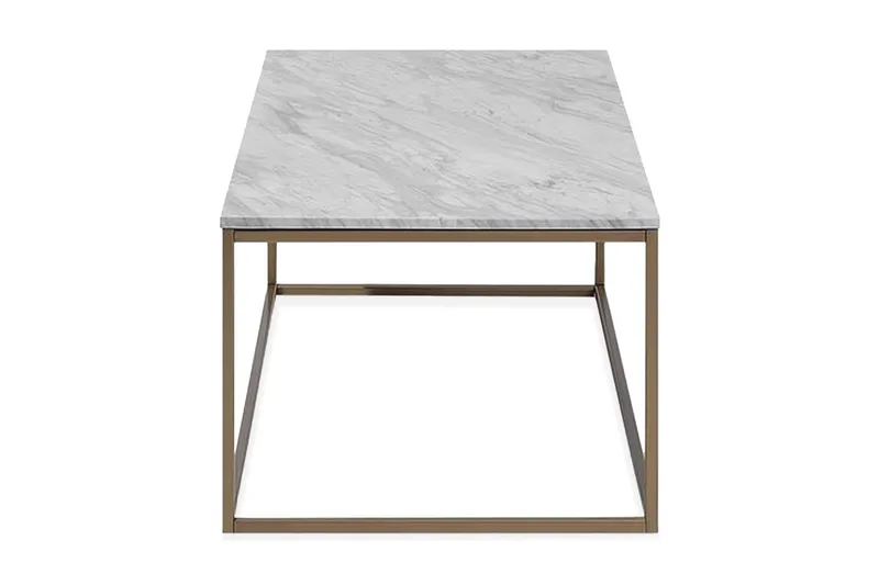 Delano Soffbord 100 cm, Vit