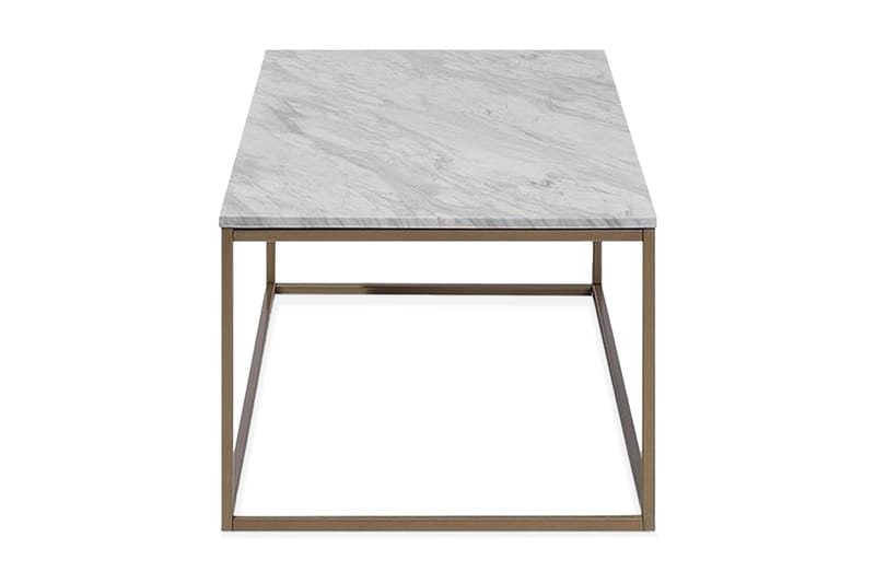 Delano Soffbord 100 cm, Vit