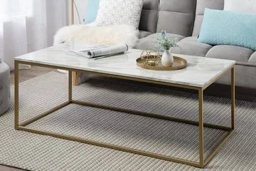Delano Soffbord 100 cm - Vit - Möbler - Vardagsrum - Soffbord & vardagsrumsbord - Soffbord