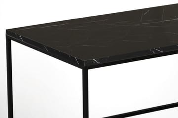 Falan Soffbord 95 cm Marmormönster - Svart - Möbler - Vardagsrum - Soffbord & vardagsrumsbord - Soffbord