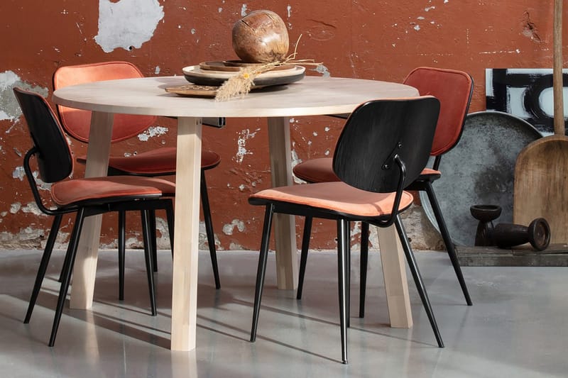 Lange Jan Förlängningsbart Matbord 120 cm Rund - Ek - Möbler - Vardagsrum - Soffbord & vardagsrumsbord - Marmorbord